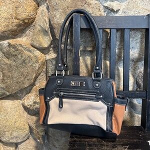 Multicolor satchel
